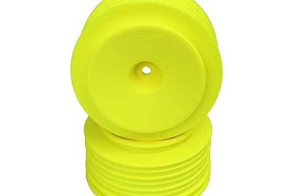 DE Racing Speedline Plus SC Wheels-Kyosh Ultima SC/Slash 4x4/Yellow/4pc