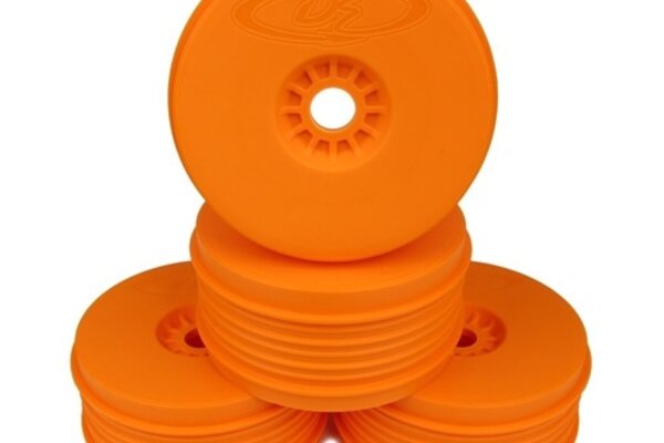 DE Racing Speedline Plus Buggy Wheels for 1/8 Buggy / ORANGE