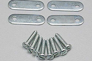 Dubro Steel Landing Gear Straps 4/pk Dubro Steel Landing Gear Straps 4/pk