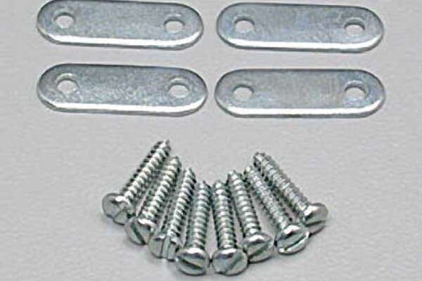 Dubro Steel Landing Gear Straps 4/pk