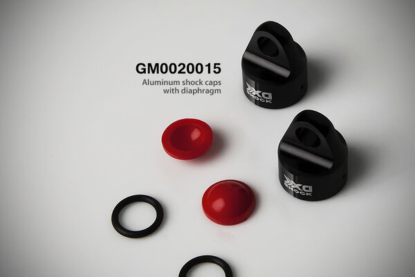 Gmade Aluminum Shock Caps with Diaphragms