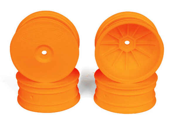 DE Racing Speedline Buggy Wheels Front / ORANGE / 4Pcs