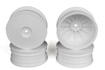 DE Racing Speedline Buggy Wheels for AE B64 and TLR22 3.0 Front, White