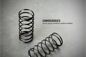 Gmade Shock Spring 19X40mm Medium White (2)