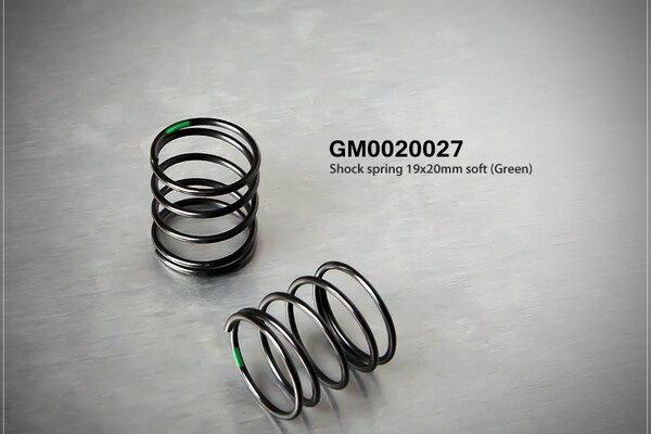 Gmade Shock Spring 19X20mm Soft Green (2)