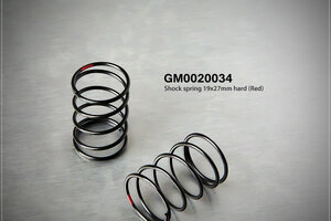 Gmade Shock Spring 19X27mm Hard Red (2)