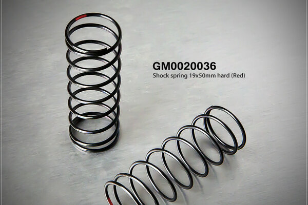 Gmade Shock Sring 19X50mm Hard Red (2)