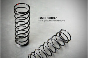 Gmade Shock Spring 19X58mm Hard Red (2)