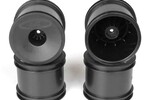 DE Racing Speedline ST Wheels-Assoc T5M/Black/4pcs