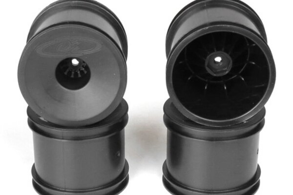 DE Racing Speedline ST Wheels-Assoc T5M/Black/4pcs