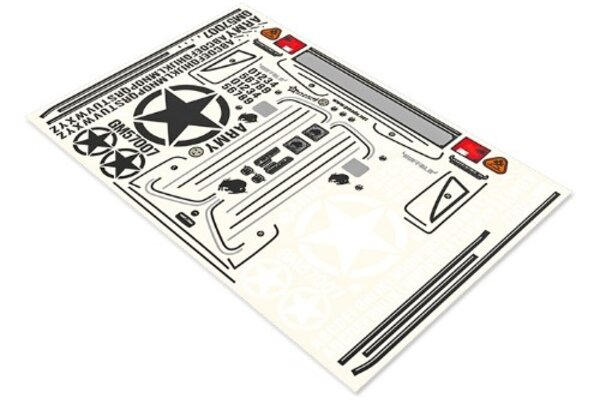 Gmade Military buffalo decal sheet