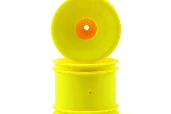 DE Racing Speedline ST Wheels-Assoc T5M Yellow/4pcs