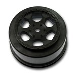 DE Racing Trinidad SC Wheels-Assoc SC5M- SC10-ProSC/Black/4pcs