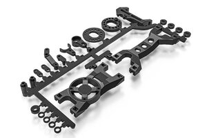 Gmade GS02F inner fender braces & transmission hardware