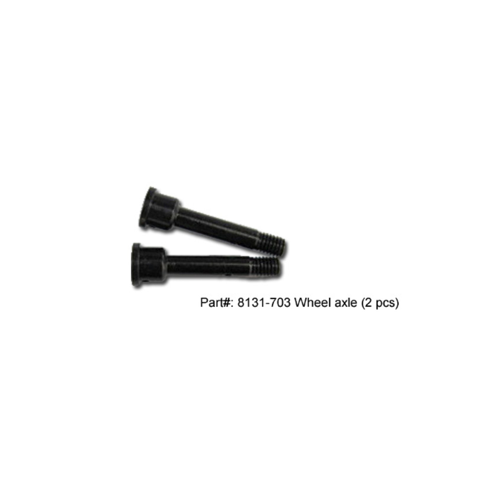 DHK Hobby Wheel Axle for Universal (Front) (2 pcs) - Wolf 2