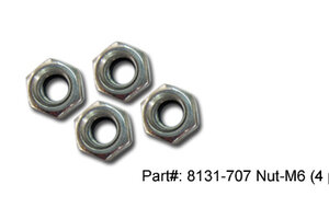 DHK Hobby Wheel Nuts - M6 (4 pcs) - Wolf 2