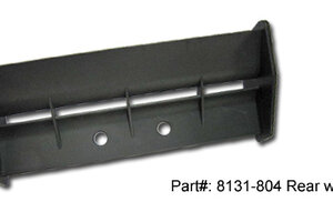 DHK Hobby Rear Wing (Black) - Wolf 2/ Raz-R 2