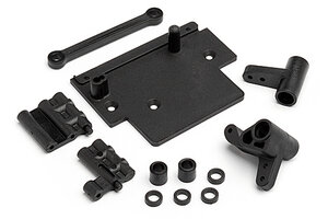 HPI Racing Bullet Flux ESC Plate And Steering Bellcrank