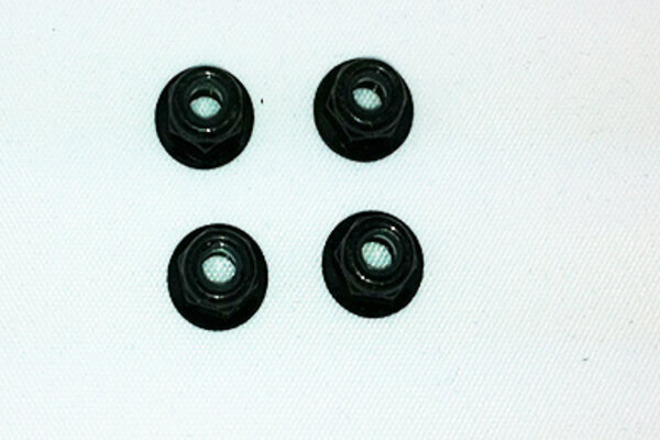 DHK Hobby 4mm Lock Nut (4 pcs)