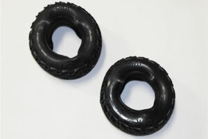 DHK Hobby Tire With Foam (Unglued) (2) - Crosse Brushless