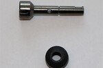 DHK Hobby Spur Gear Shaft with Pin (2x10mm) - Wolf 2 / Raz-R 2