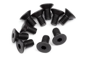 HPI Racing Flat Head Screw M4X8mm (Hex Socket/10pcs) HPI Racing Flat Head Screw M4X8mm (Hex Socket/10pcs)