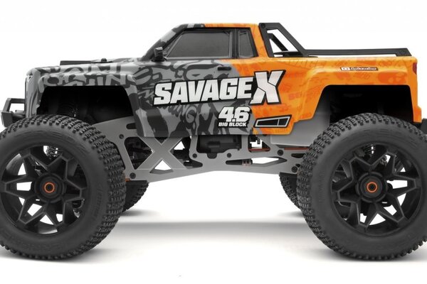 HPI Racing HPI160100 Savage X 4.6 GT-6 1/8th 4WD Nitro Monster Truck