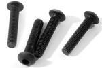 HPI Racing Button Head Screw M3X15mm (Hex Socket/4pcs)