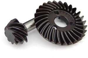 Hot Racing Heavy Duty Steel Bevel Gear Set, 8 Tooth Pinion, 27 Tooth