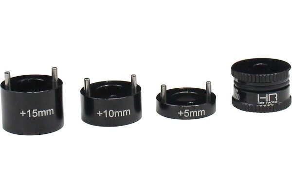Hot Racing Aluminum Ride Height Gauge 14- 20MM pLUS 5 10 15MM
