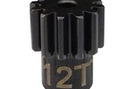 Hot Racing Steel Pinion Gear, 12 Tooth,