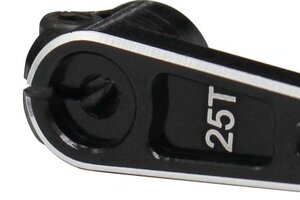 Hot Racing Aluminum 5 mm Off Set Servo Arm 25 Spline