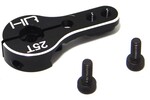 Hot Racing Aluminum Lock Servo Arm, 2 Hole, M3 Mount, 25 Tooth