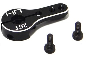 Hot Racing Aluminum Lock Servo Arm, 2 Hole, M3 Mount, 25 Tooth
