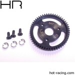 Hot Racing Silver 54T 32P 0.8M Steel Spur Gear