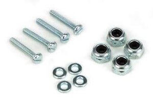 Dubro 2-56x1/2" Bolt Sets w/ Lock Nuts 4/pkg