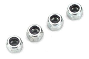 Dubro DUB2102  4mm Nylon Insert Lock Nuts Metric
