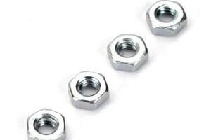 Dubro 3mm Steel Hex Nuts-Metric