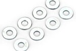 Dubro 3mm Flat Washers 8pc