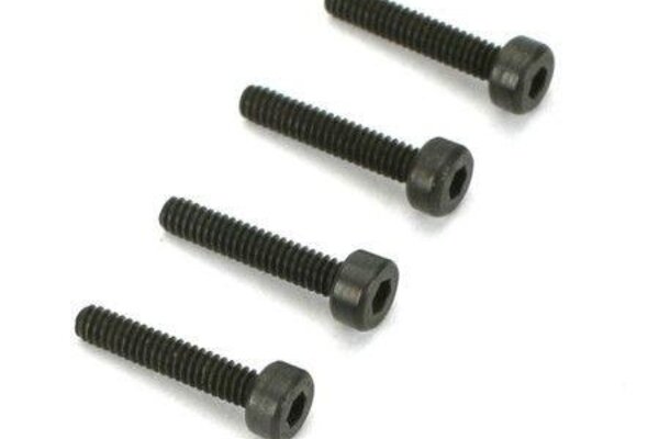 Dubro 2.0mm x 4 Socket Head Cap Screws (4/pkg)