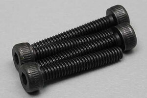 Dubro 2.0mm x 12 Socket Head Cap Screws (4/pkg)