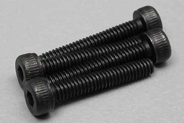 Dubro 2.0mm x 12 Socket Head Cap Screws (4/pkg)
