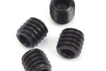 Dubro Socket Set Screws, 3mm, 4/pkg