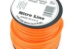 Dubro 50' Nitro Line Silicone Fuel Tubing-Orange