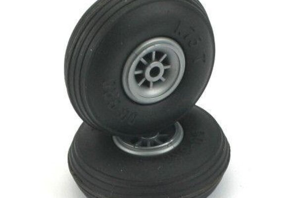 Dubro 2 1/4" Diameter Treaded Tires 2/pkg