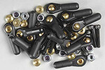 Dubro 4-40 Heavy Duty Ball Links 12/pkg