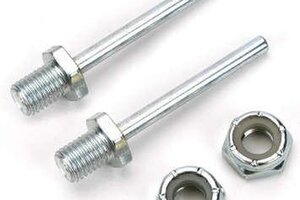 Dubro 1 1/4"x1/8" Spring Steel  Axle Shafts 2pc