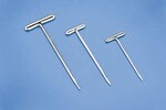 Dubro 1 1/4" Nickel Plated T-Pins 100pc