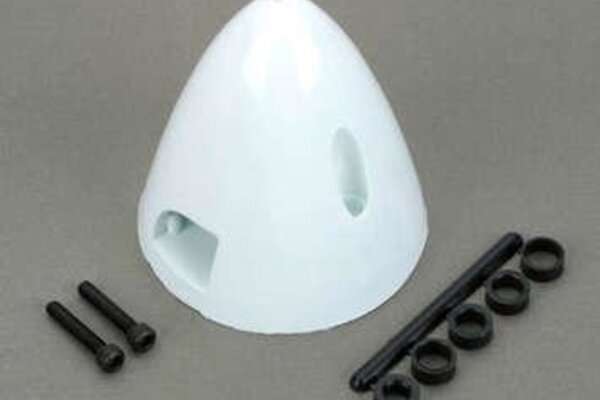 Dubro 1 1/2" Spinner (2 Blade) White