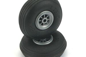 Dubro 2 3/4" Diameter Treaded Tires 2/pkg